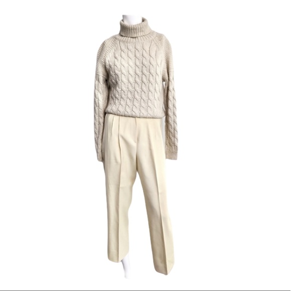 Vintage Pants - Vintage high waisted wool pants